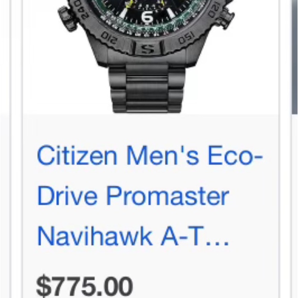 Citizen Eco Drive Promaster Navihawk View 6